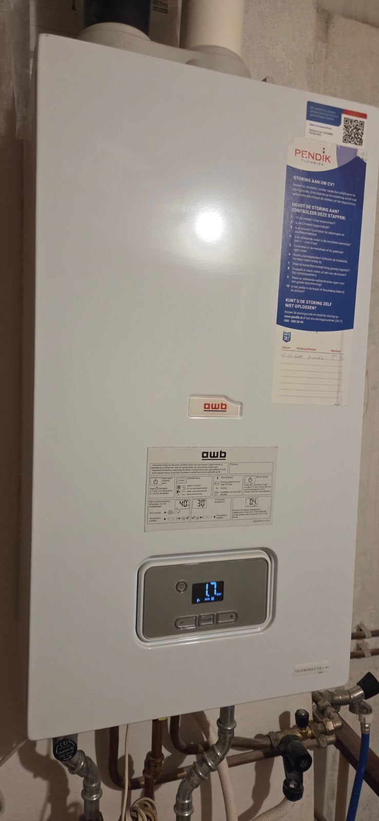 Nette AWB ThermoMaster C-XV 30 HR-combiketel uit 2022!, Doe-het-zelf en Verbouw, Verwarming en Radiatoren, 30 tot 80 cm, Hoog rendement (Hr)