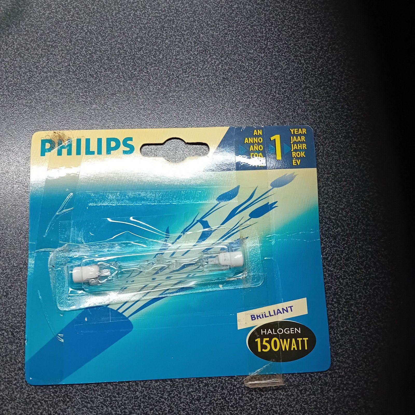 Philips Halogeenlamp 150W -, Philips, 60 watt of meer, Ophalen of Verzenden, Zo goed als nieuw
