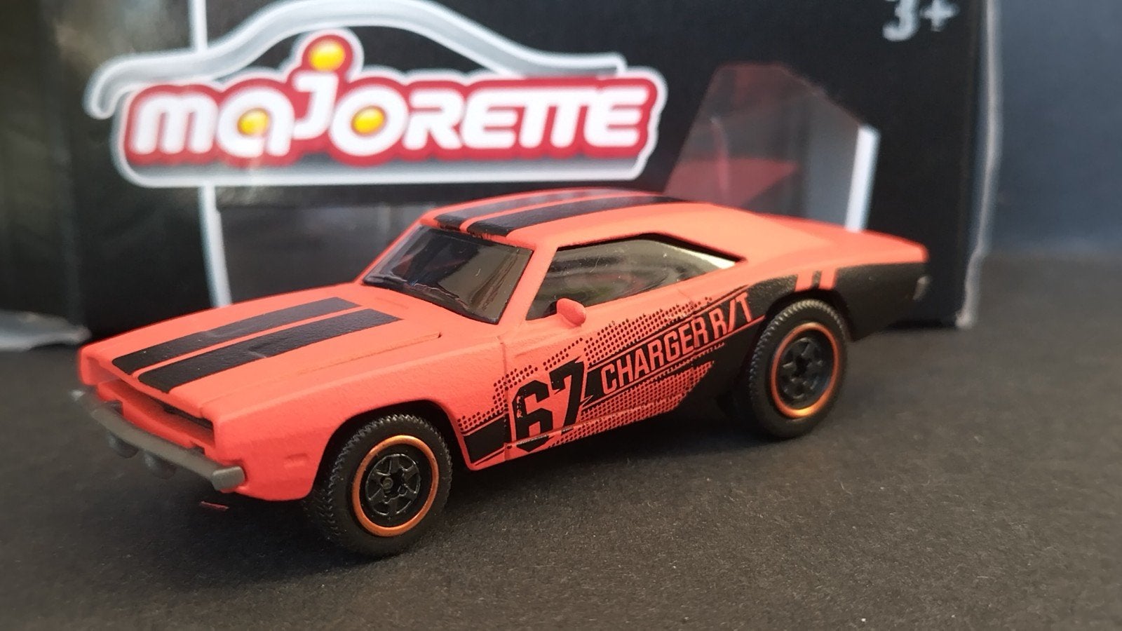 Dodge Charger 1:60 3inch Majorette Pol, Auto, Verzenden, ., Nieuw