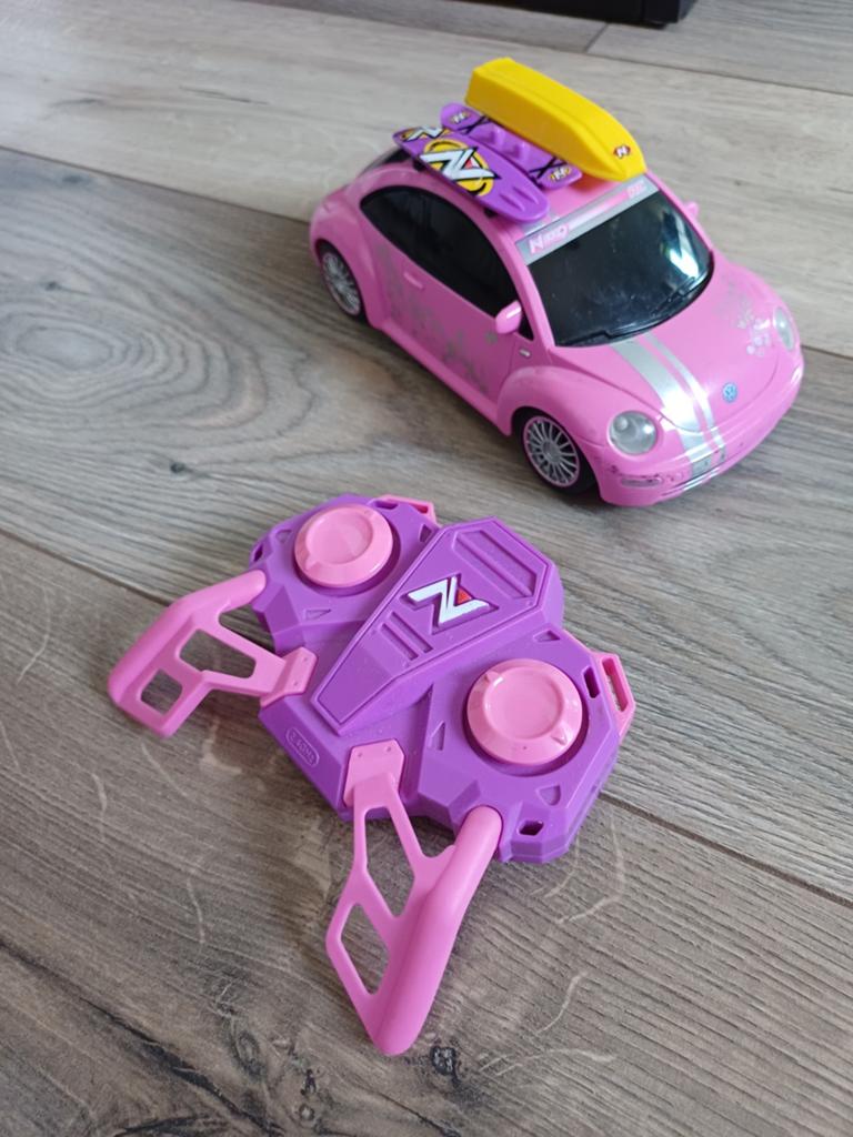 Bestuurbare auto roze, Ophalen of Verzenden, Gebruikt, Afstandsbediening