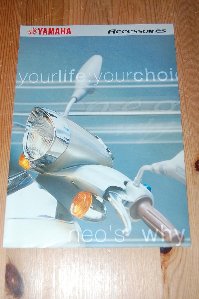 Yamaha Neo's en Why accessoires folder, Ophalen of Verzenden, Gebruikt
