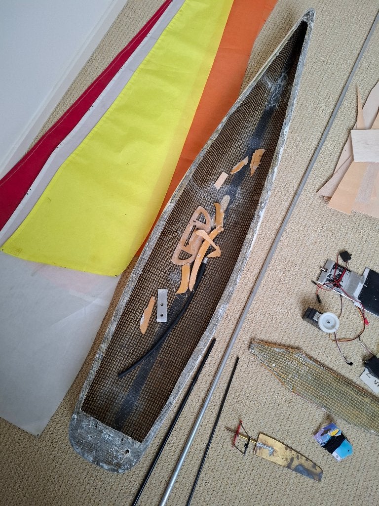 Vintage M klasse zeilboot (hobby project), Ophalen, Gebruikt