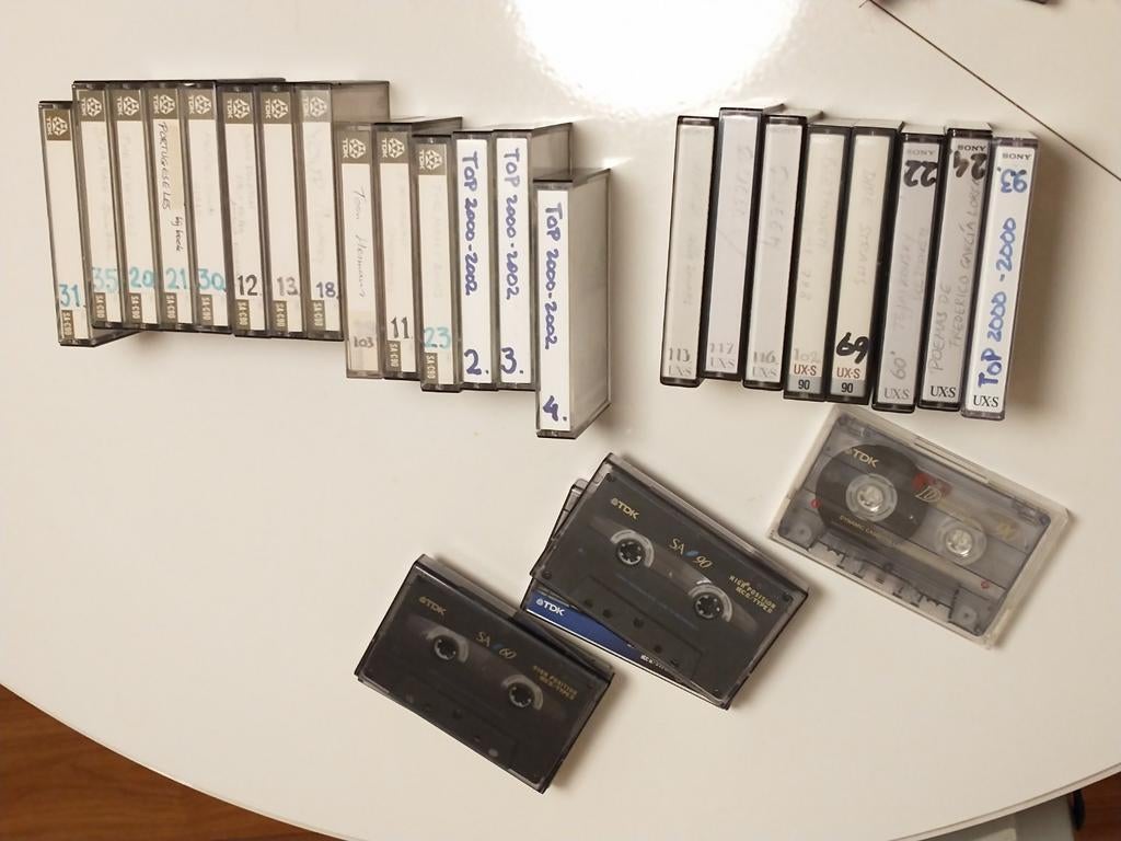 Compact cassettes TDK en SONY, Ophalen of Verzenden, Nieuw in verpakking, Overige genres, 2 t/m 25 bandjes