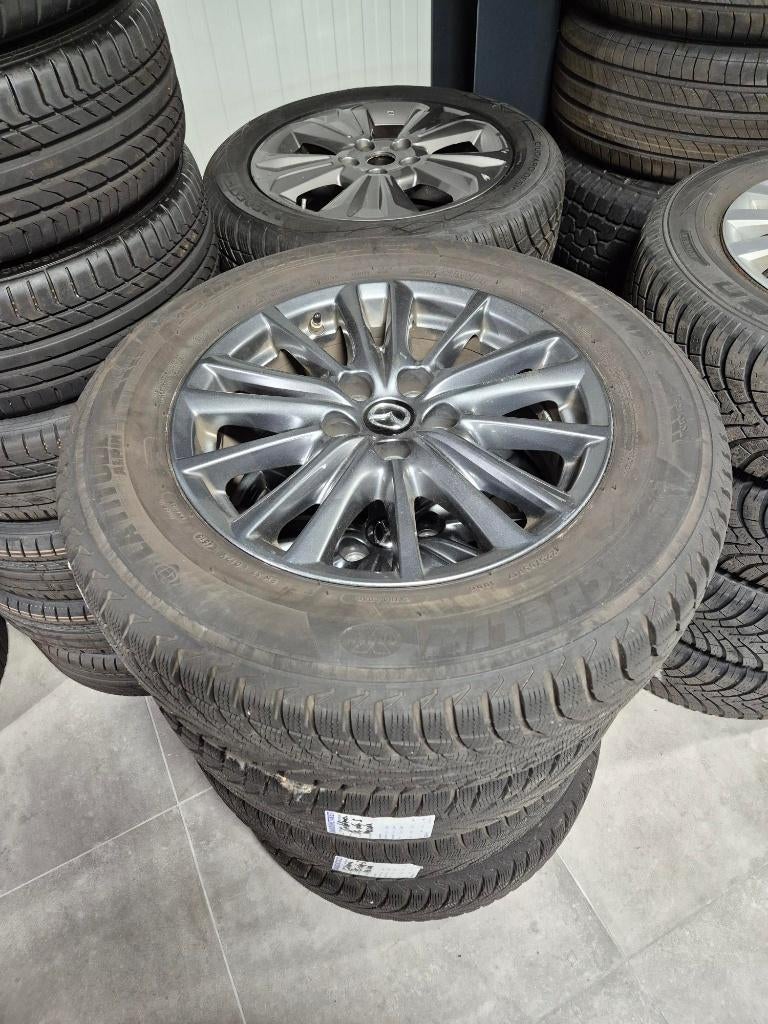 Winterset voor Mazda CX-5 225/65R17, Auto-onderdelen, Banden en Velgen, Ophalen, Gebruikt, 17 inch, Winterbanden