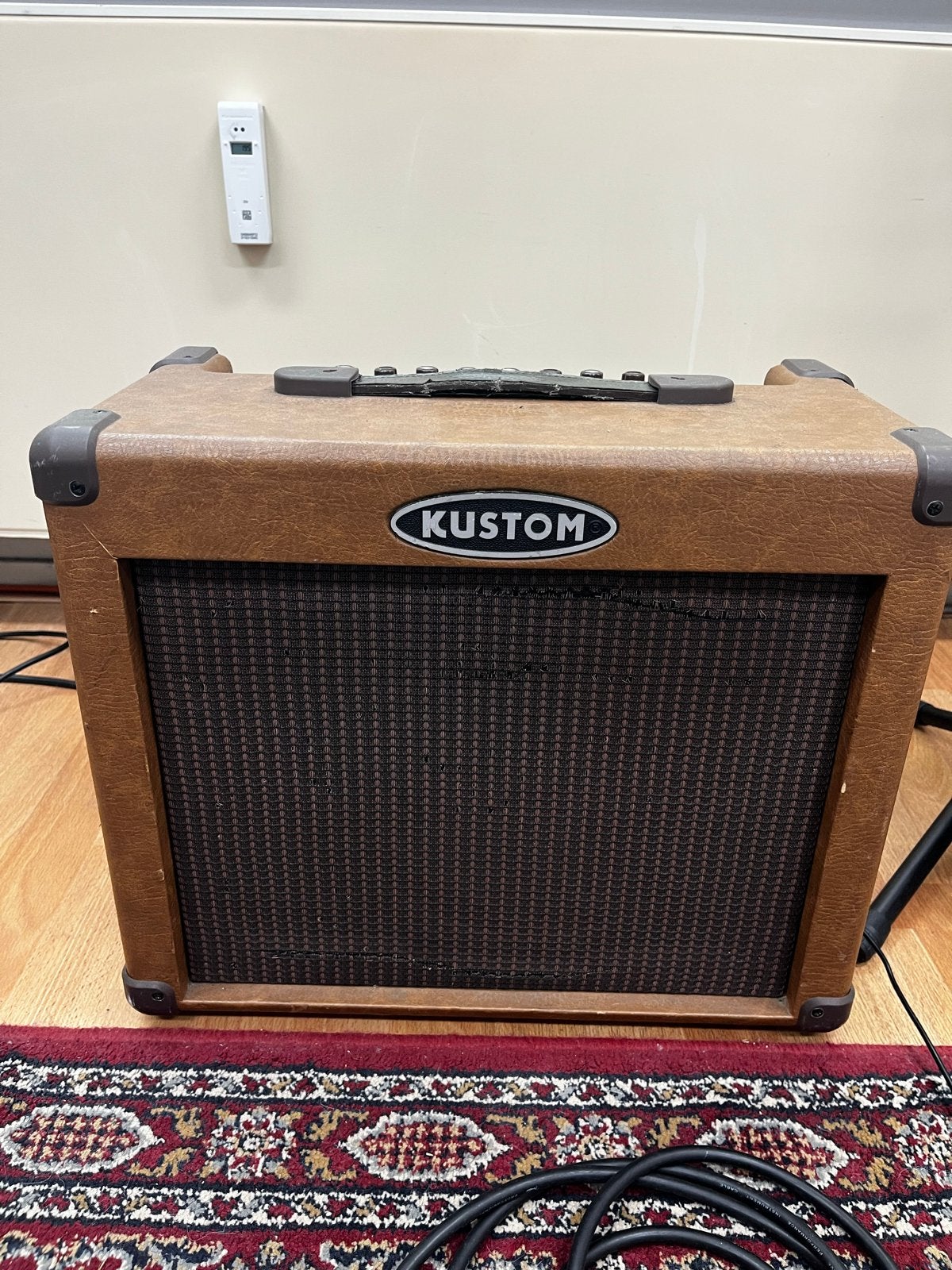 Kustom Sienna 35 akoestische gitaarversterker, Ophalen of Verzenden, Gebruikt, Gitaar, Minder dan 50 watt