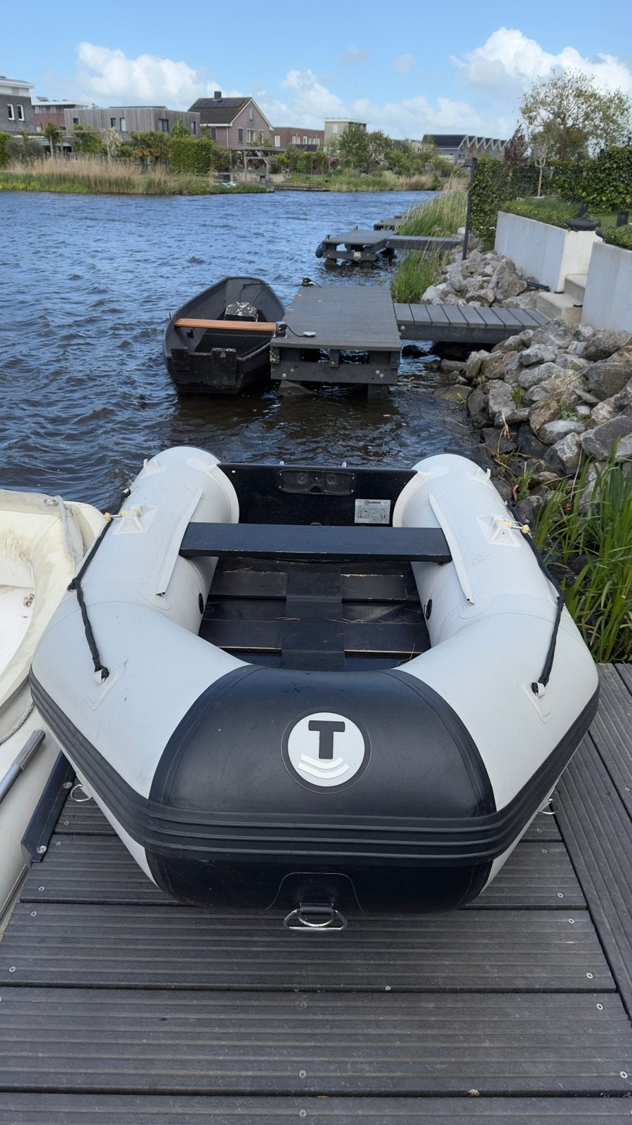 Talamex SL250 Aqualine met Mercury 4pk 4 takt, Watersport en Boten, Kano's, Ophalen of Verzenden, Zo goed als nieuw