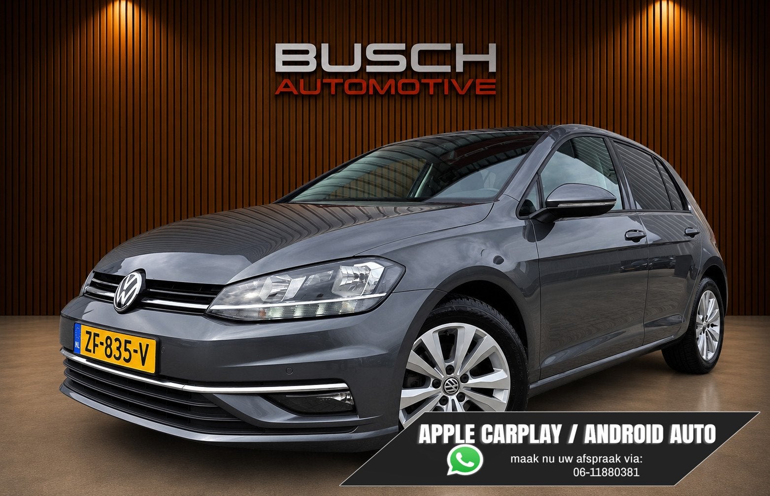 Volkswagen Golf 1.0 TSI Trendline | CARPLAY | ACC | CAMERA |, Auto's, Dealer onderhouden, Stof, Euro 6, 49 €/maand
