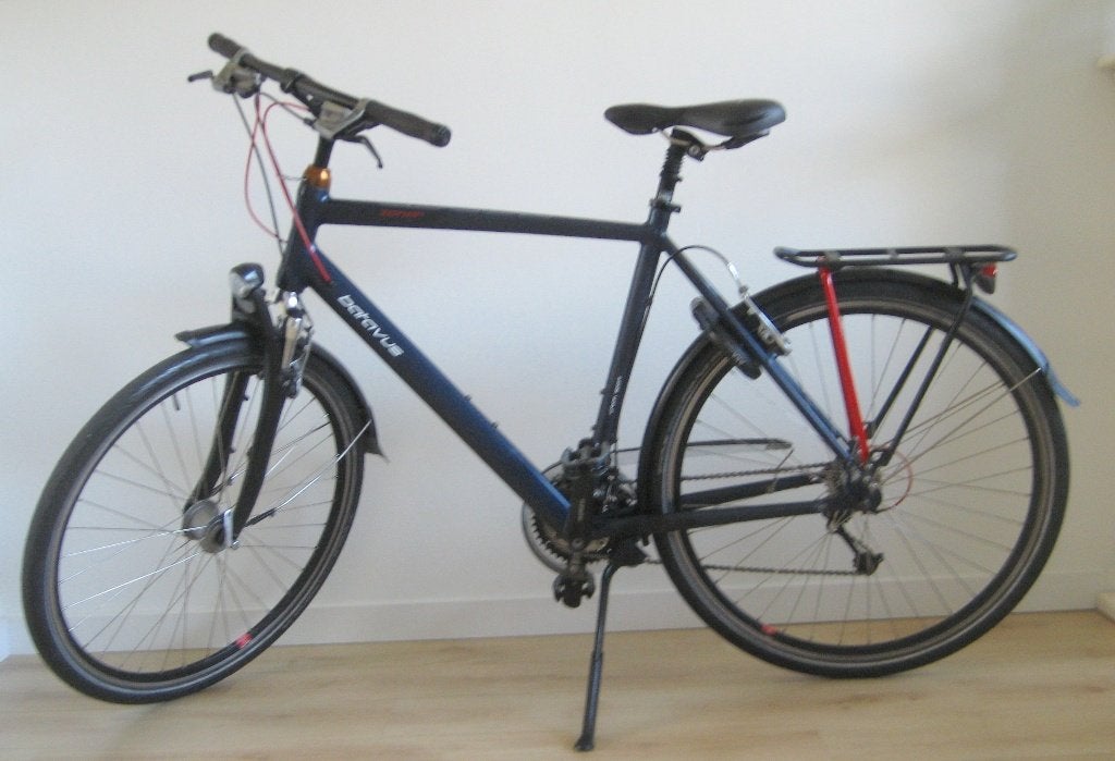 Batavus Zonar herenfiets H57cm, 28 inch, Gebruikt, Vering, 57 tot 61 cm
