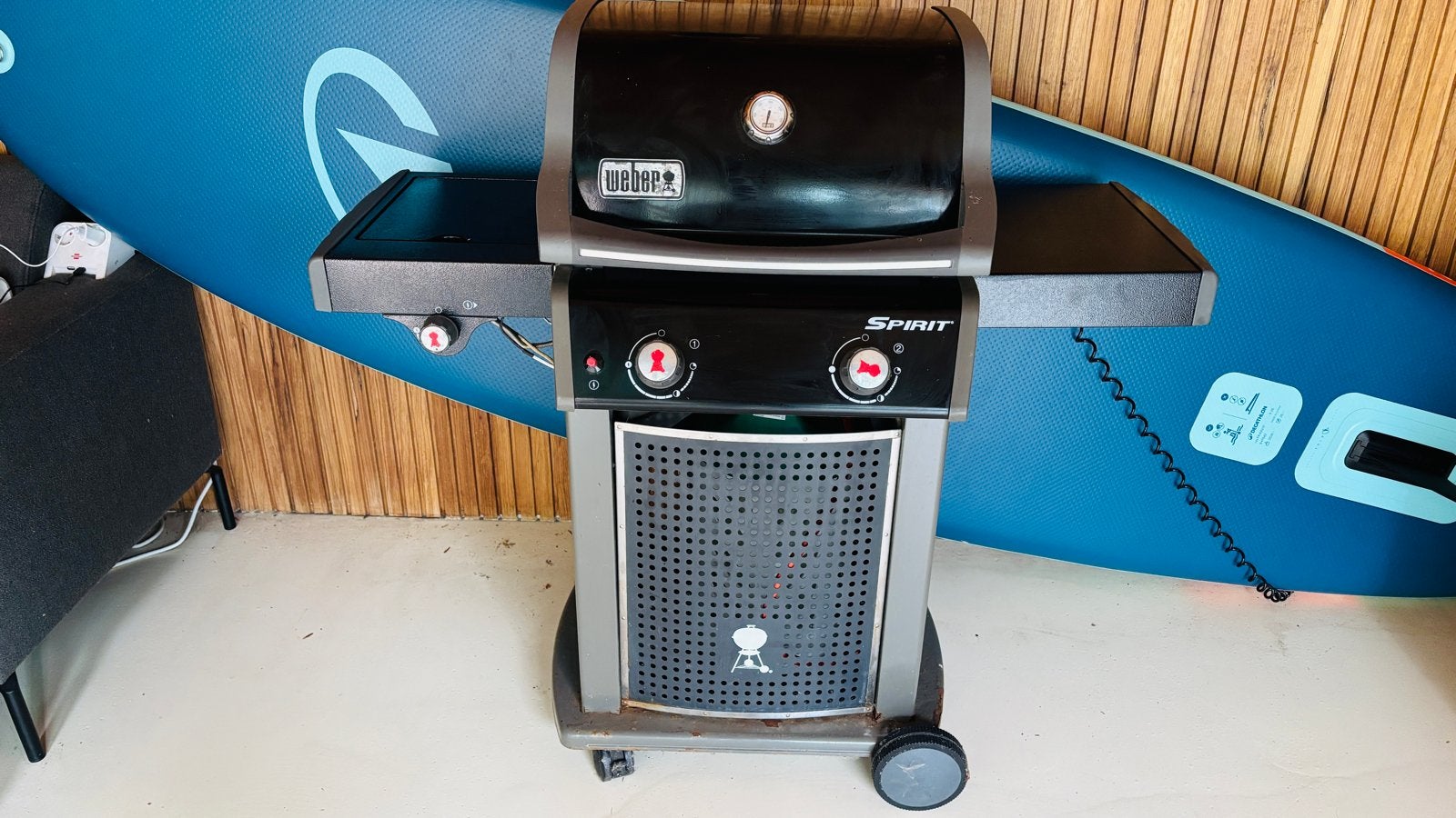 Weber Spirit E-220 BBQ, Tuin en Terras, Ophalen, Gebruikt