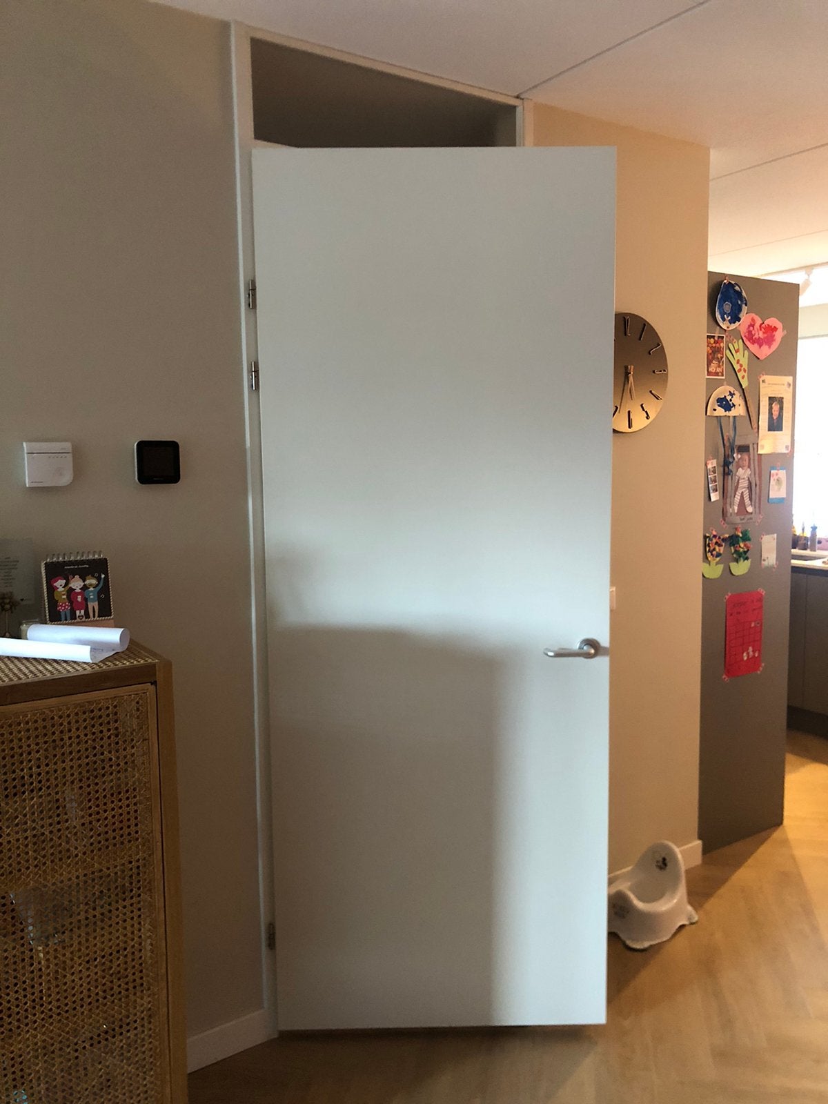 Svedex opdekdeur, Doe-het-zelf en Verbouw, Ophalen of Verzenden, Zo goed als nieuw, Binnendeur, 215 cm of meer