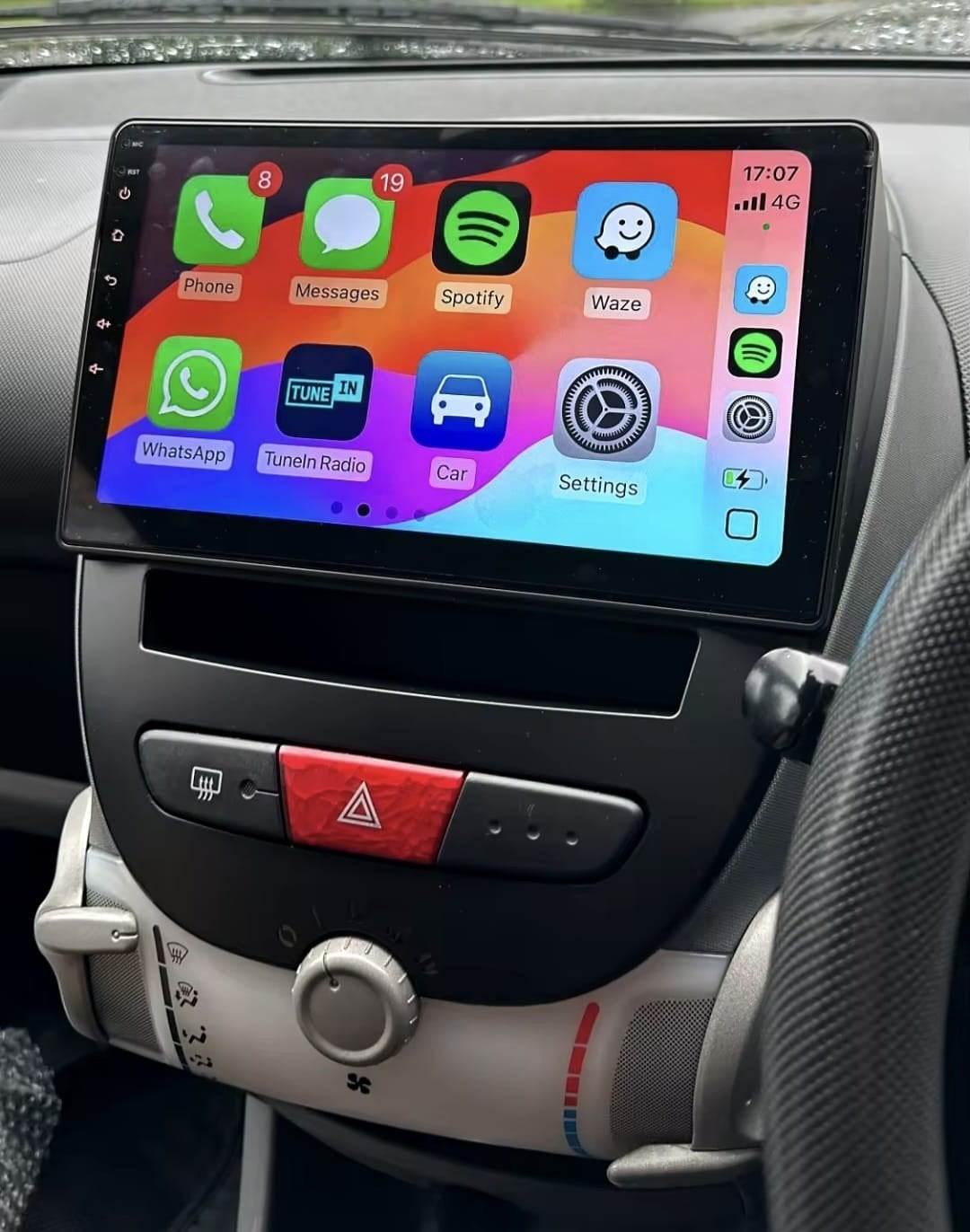 Peugeot 107/Citroen C1/Toyota Aygo  Draadloos Carplay, Ophalen, Nieuw