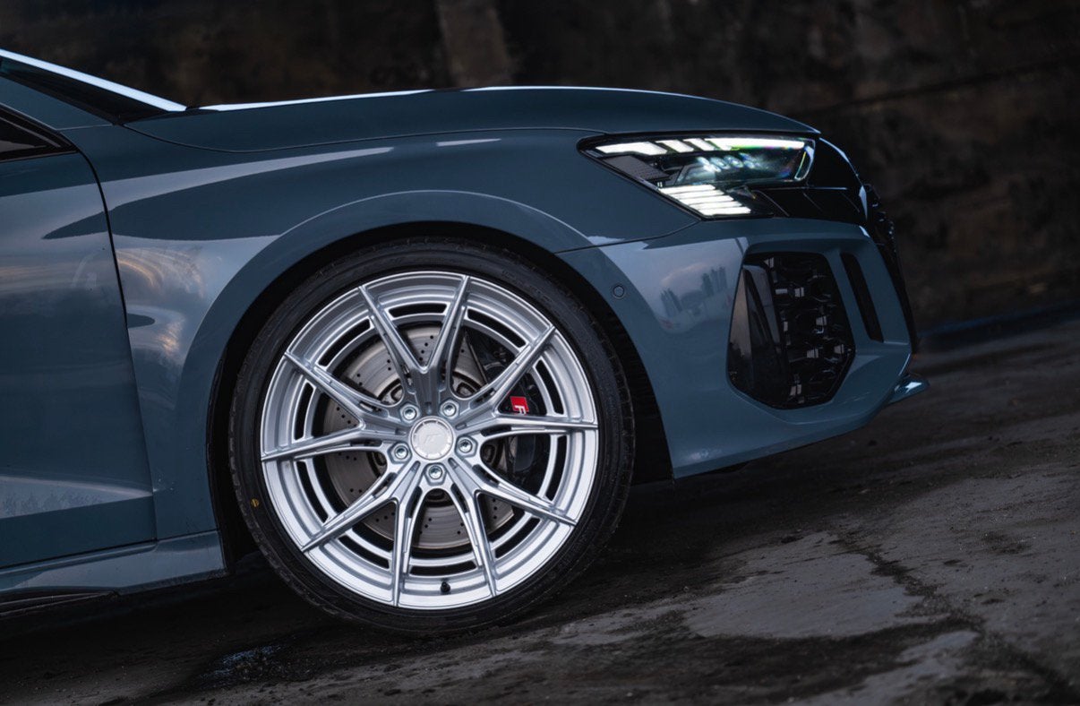 JR Wheels JR50 R19 235/35 5x112 volkswagen golf audi a3 seat, Auto-onderdelen, Banden en Velgen, 19 inch, Gebruikt, Banden en Velgen