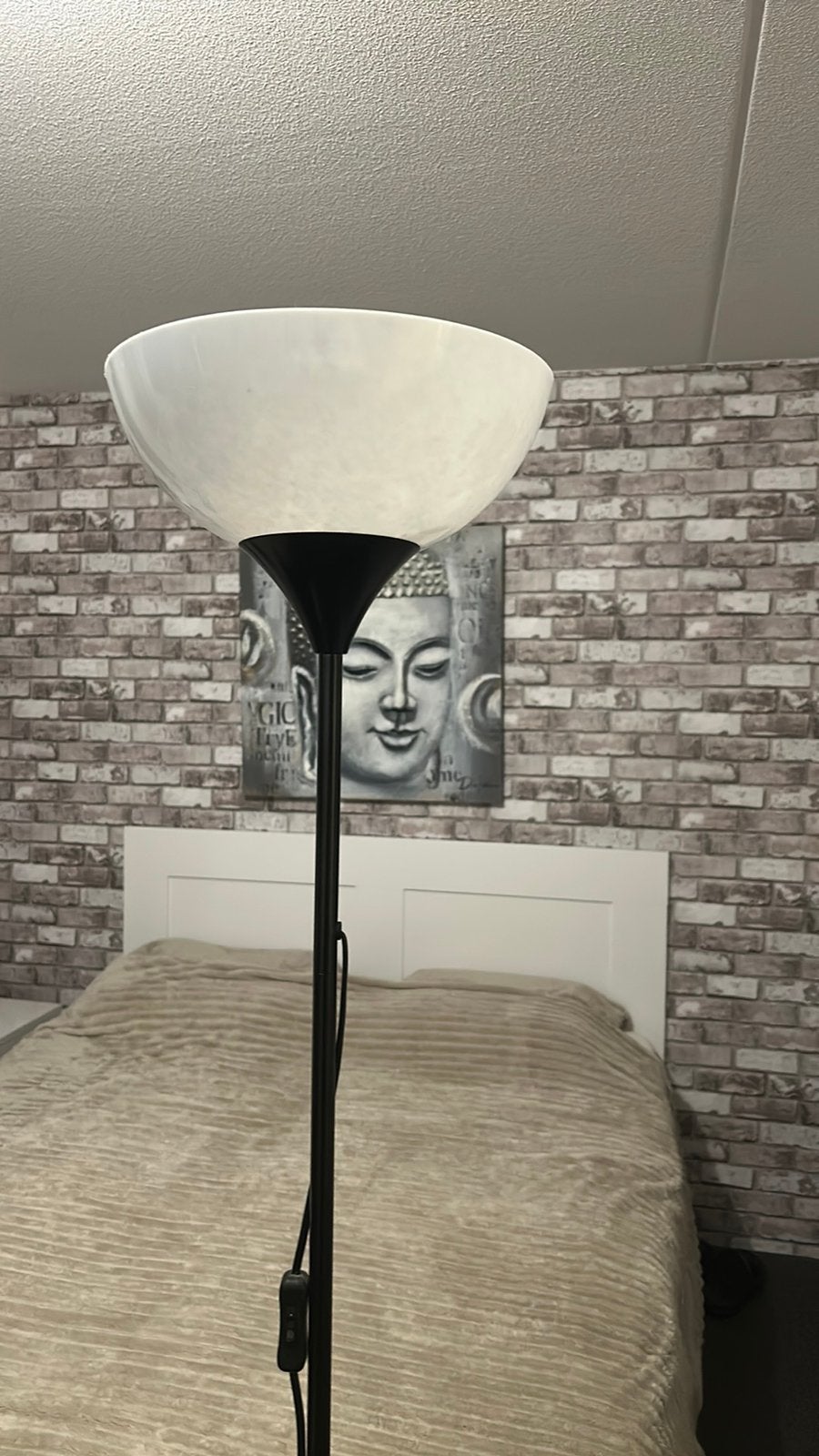 Grote staande vloerlamp Ikea, Ophalen, Kunststof, Zo goed als nieuw, Modern