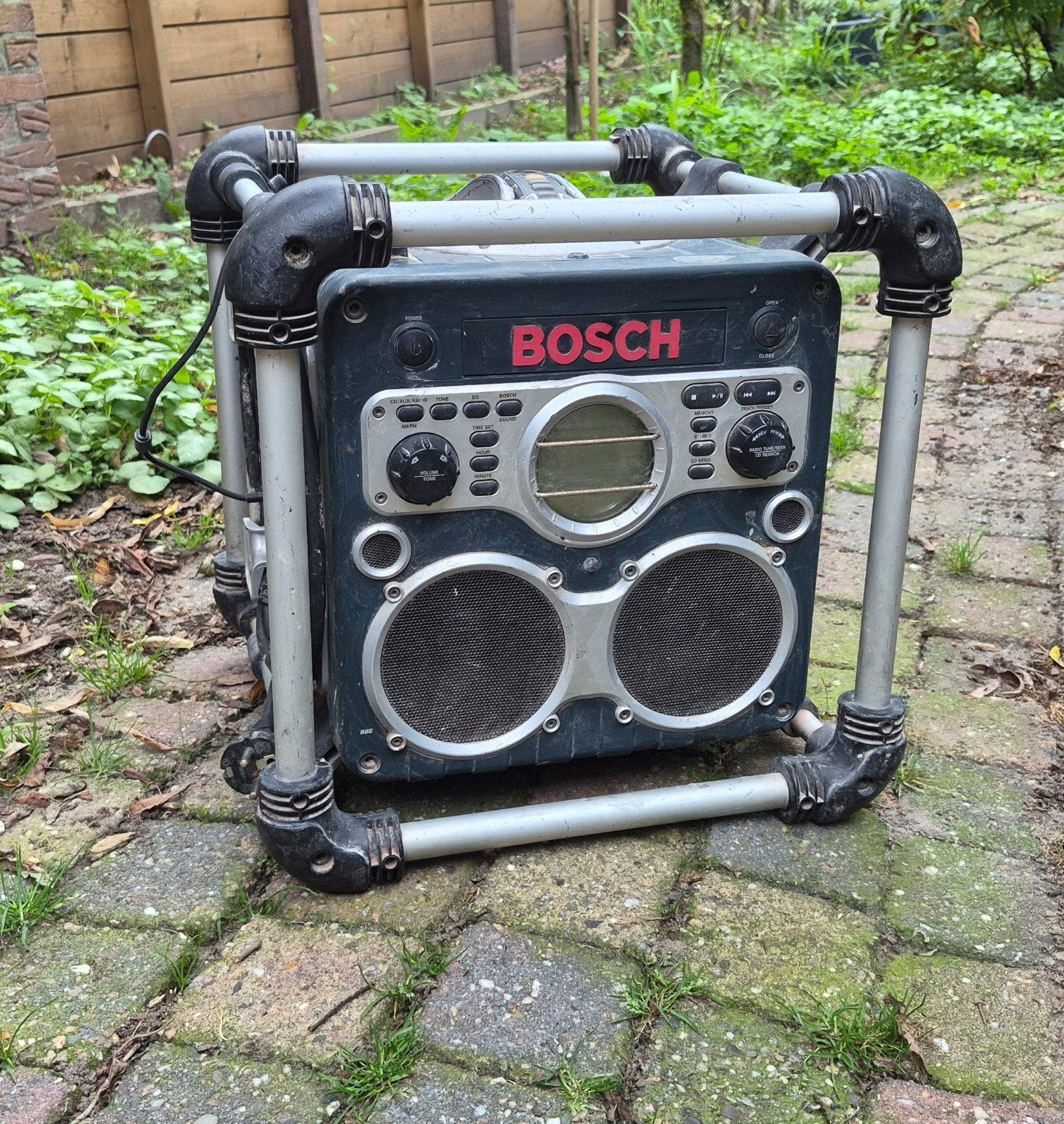 bosch GML 24 V-CD bouwradio, met USB C, Ophalen of Verzenden, Gebruikt, Bouwradio, Met cd-speler