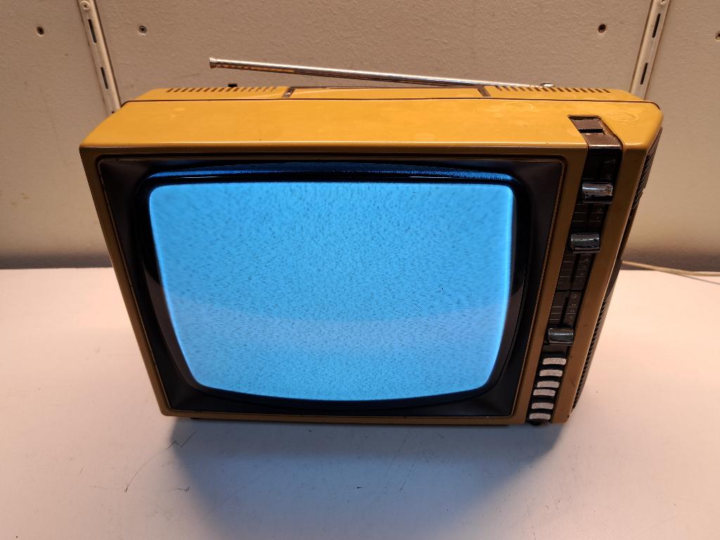 vintage  TV in de kleur oranje jaren 70, Ophalen of Verzenden, Gebruikt, Minder dan 40 cm, Overige merken