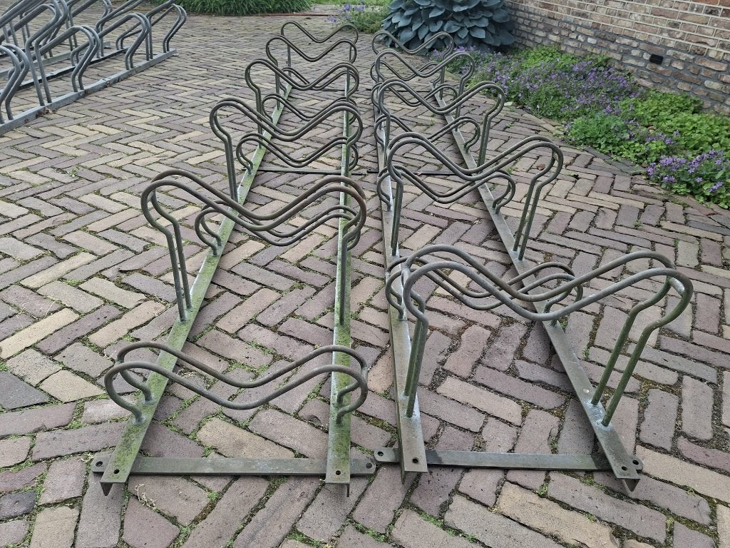 4 Fietsenrekken te koop, Ophalen, Gebruikt
