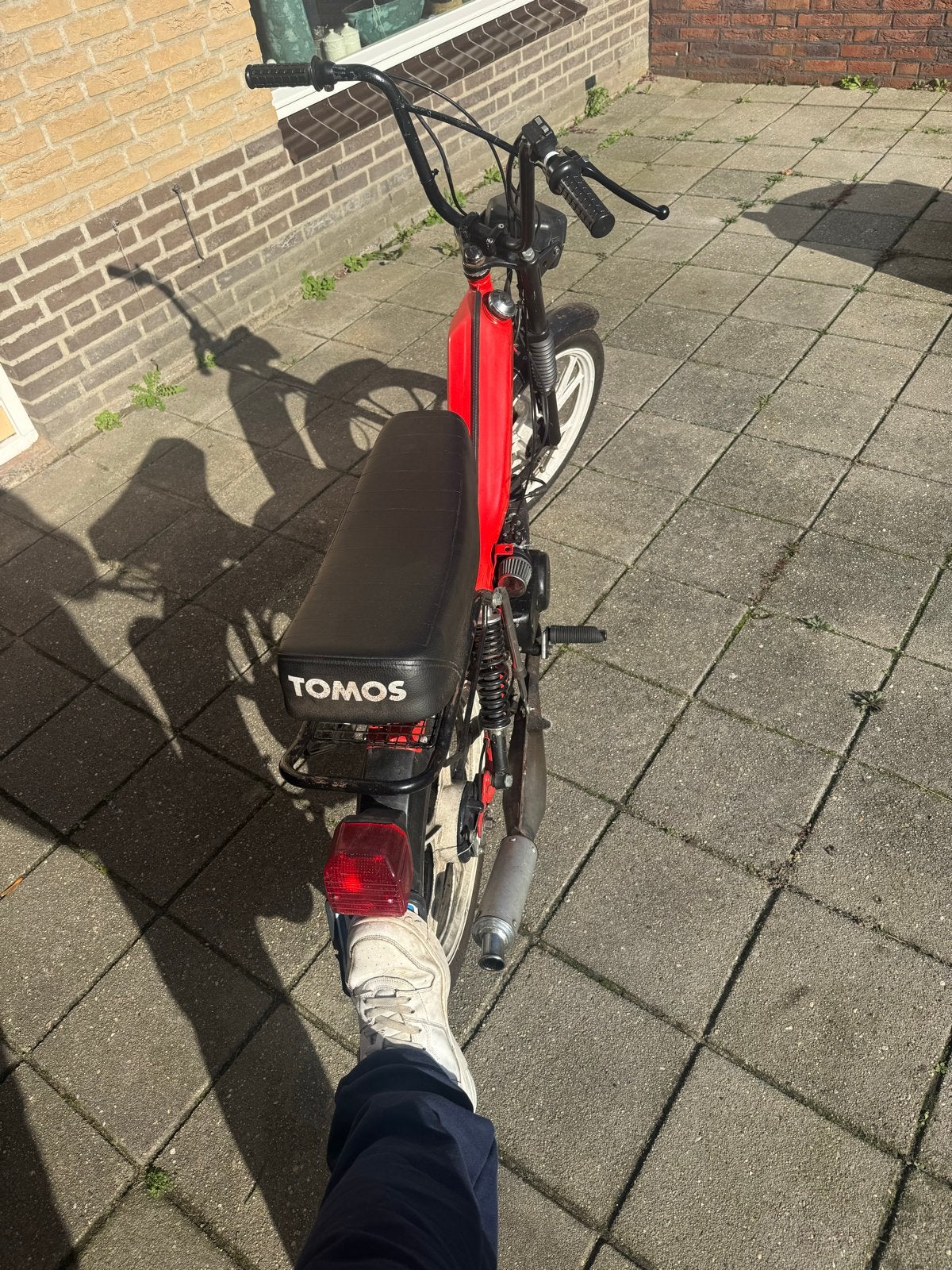 Tomos A35 met 2-zits zadel en open luchtfilter, Fietsen en Brommers, Ophalen, Gebruikt, Overige modellen