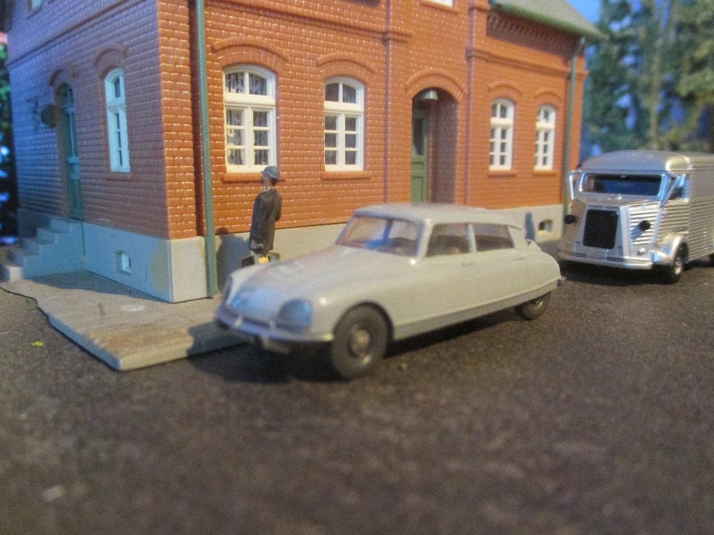 Citroen DS 21 Pallas - Wiking blauwgrijs, Ophalen of Verzenden, Gebruikt, Auto, Wiking