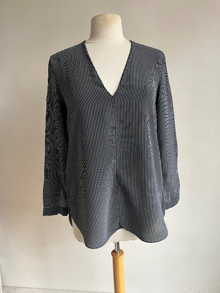 massimo dutti top streepje, Maat 38/40 (M), Massimo Dutti, Zo goed als nieuw, Lange mouw