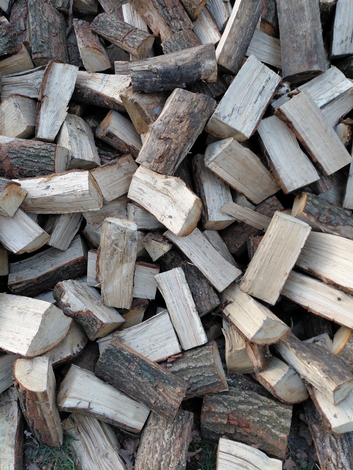 Stookklaar eiken brandhout, Tuin en Terras, Haardhout, 6 m³ of meer, Ophalen of Verzenden, Eikenhout, Blokken