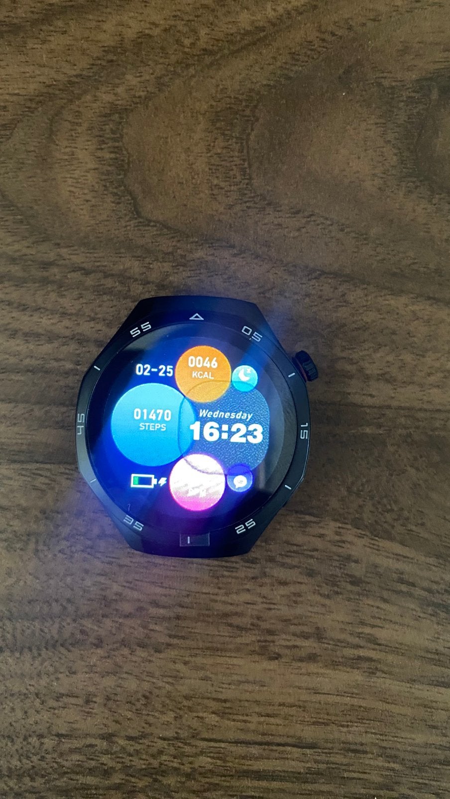 Smartwatch, Ophalen of Verzenden, Zo goed als nieuw, Zwart, Android