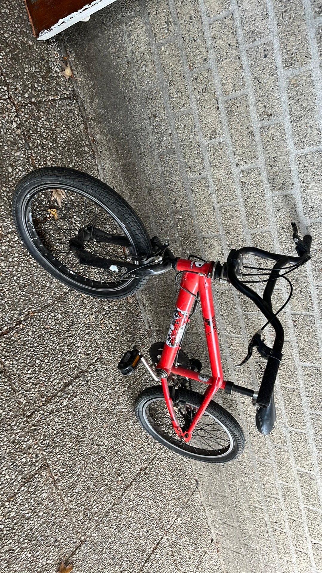 Grappig stuntfietsje te koop, Fietsen en Brommers, Ophalen, Zo goed als nieuw, Staal, 16 tot 20 inch