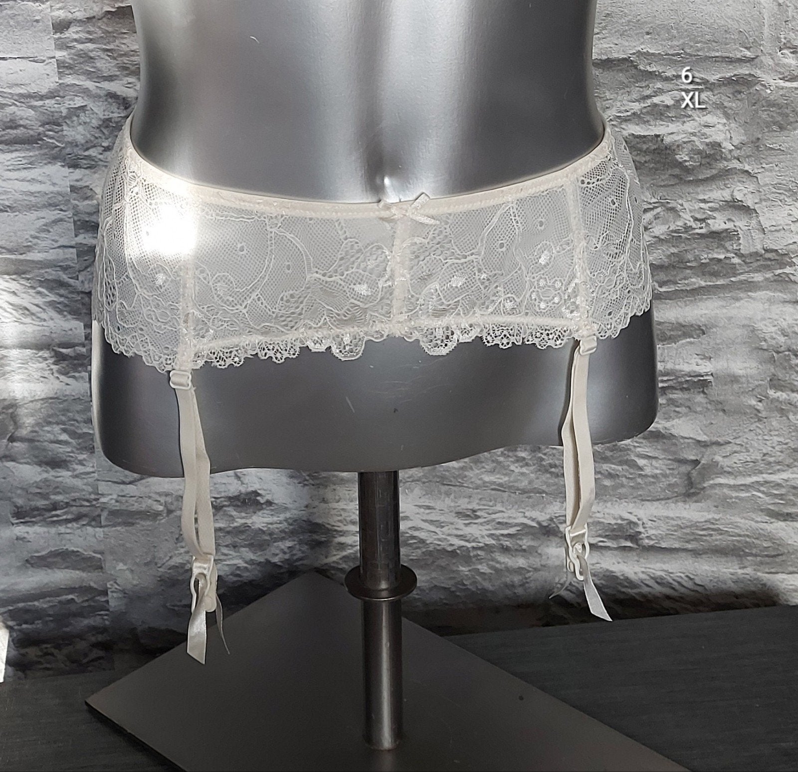 Hunkemöller jarretelgordel kant XL, Hunkemöller, Ophalen of Verzenden, Wit, Overige typen