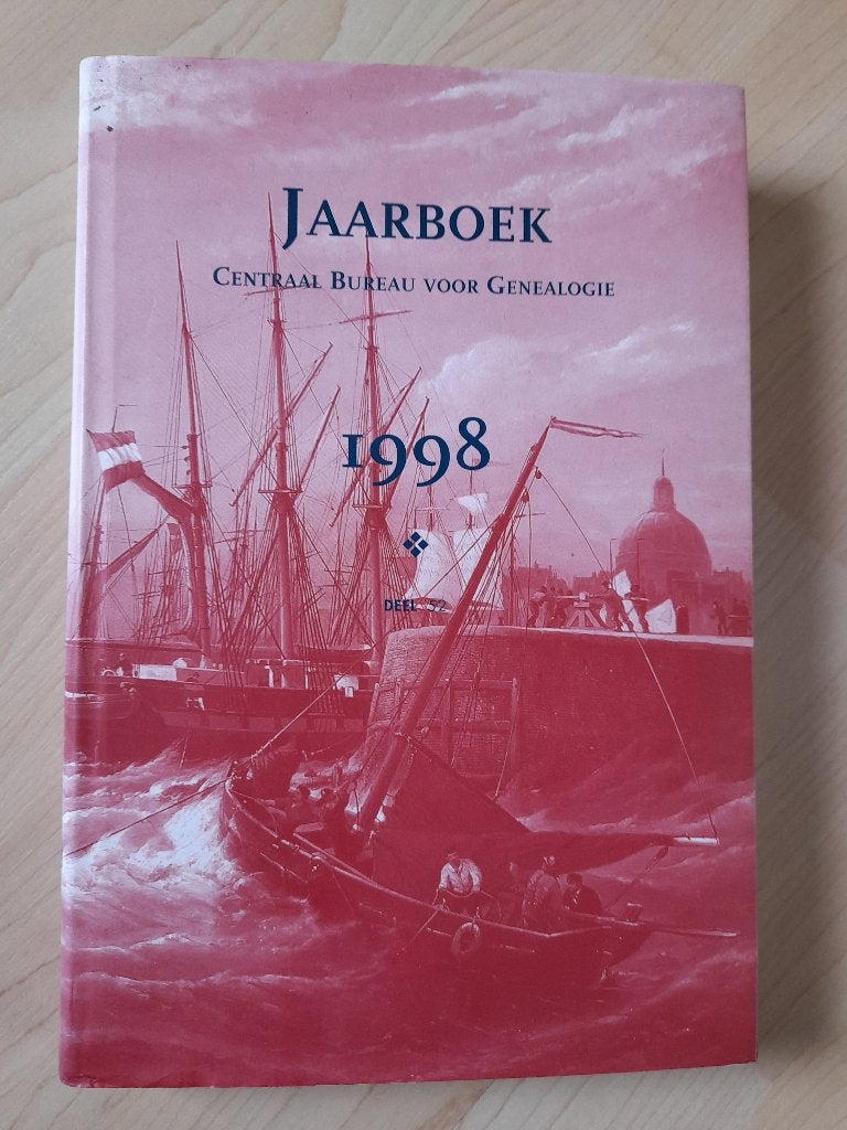 JAARBOEK CENTRAAL BUREAU VOOR GENEALOGIE Diverse jaren, Boeken, Ophalen of Verzenden, Zo goed als nieuw
