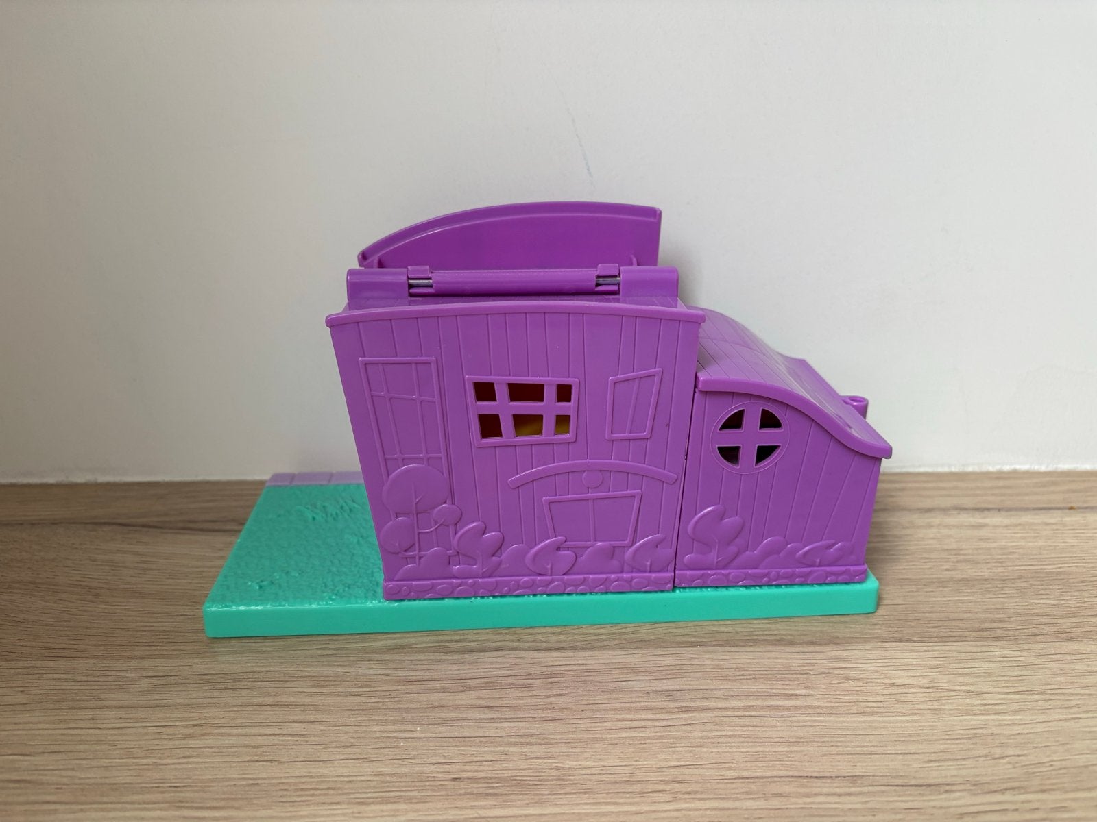 Polly Pocket Huis met 2 Poppetjes en Accessoires, Ophalen of Verzenden, Gebruikt, Poppenhuis