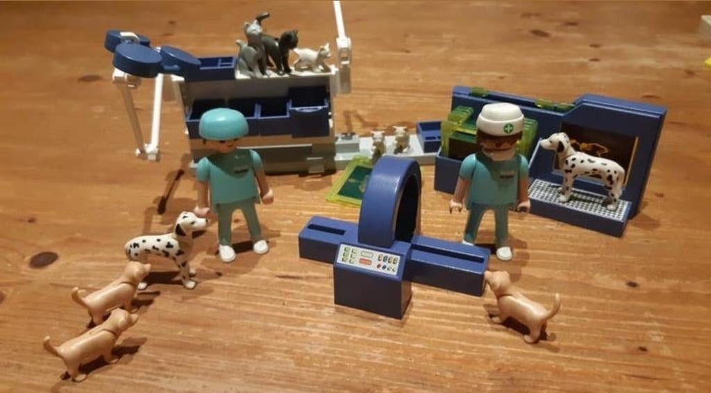Playmobil dierenarts incompleet, Ophalen of Verzenden, Zo goed als nieuw, Los playmobil