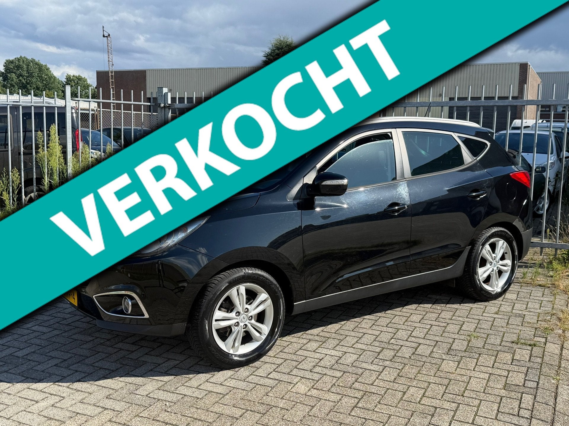 Hyundai Ix35 1.6i GDI Business Edition 135PK! NL AUTO NAP! N, Auto's, Voorwielaandrijving, 135 pk, 4 cilinders, Zwart