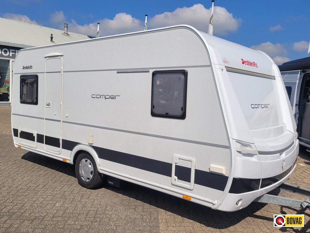 Dethleffs Camper 470 FR VERKOCHT, Caravans en Kamperen, Rondzit, Schokbreker, Bedrijf, Overige typen