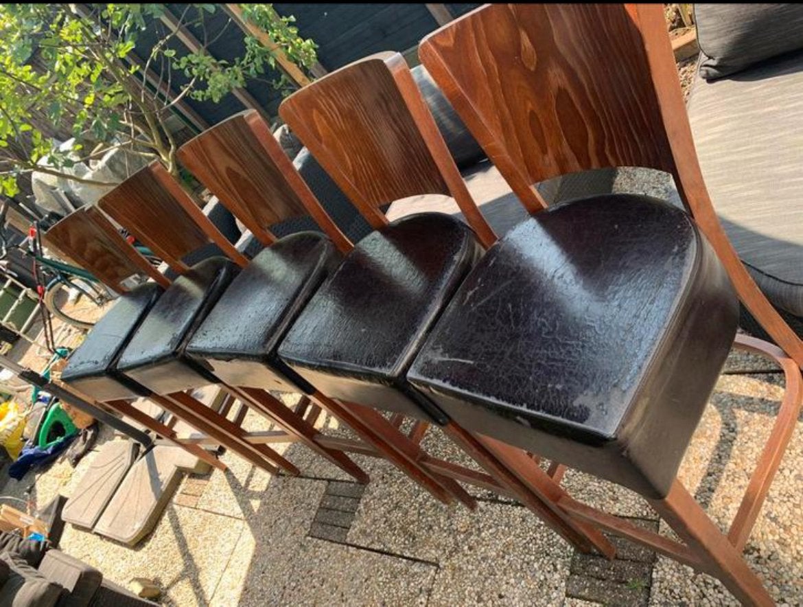 Barkrukken, Tuin en Terras, Ophalen of Verzenden, Gebruikt, Aluminium