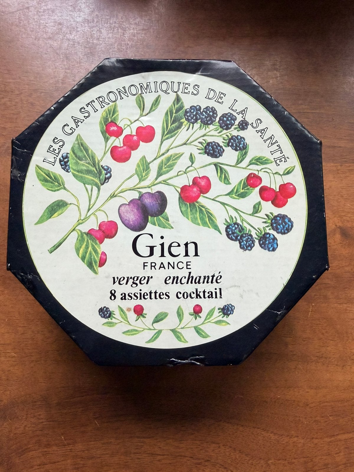 Gien LES GASTRONOMIQUES DE LA SANTÉ, Huis en Inrichting, Keuken | Servies, Ophalen of Verzenden, Zo goed als nieuw, Overige stijlen