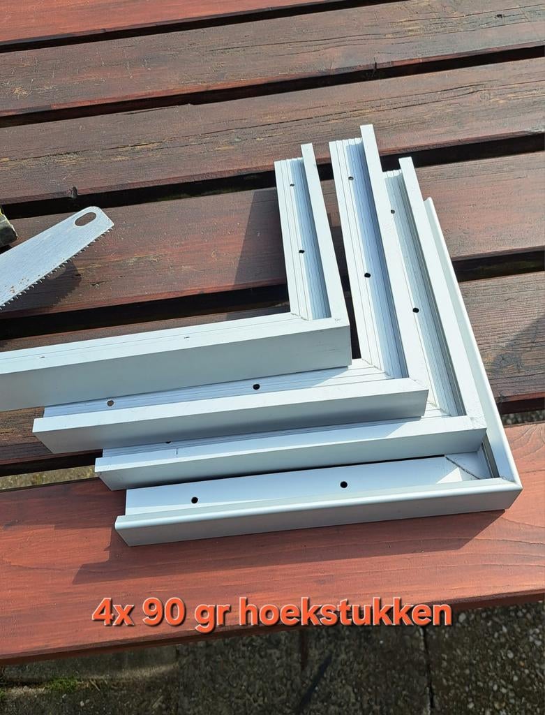 Nieuwe aluminium daktrimmen en hoekstukken, Doe-het-zelf en Verbouw, Dakpannen en Dakbedekking, Ophalen, Overige materialen, Overige kleuren