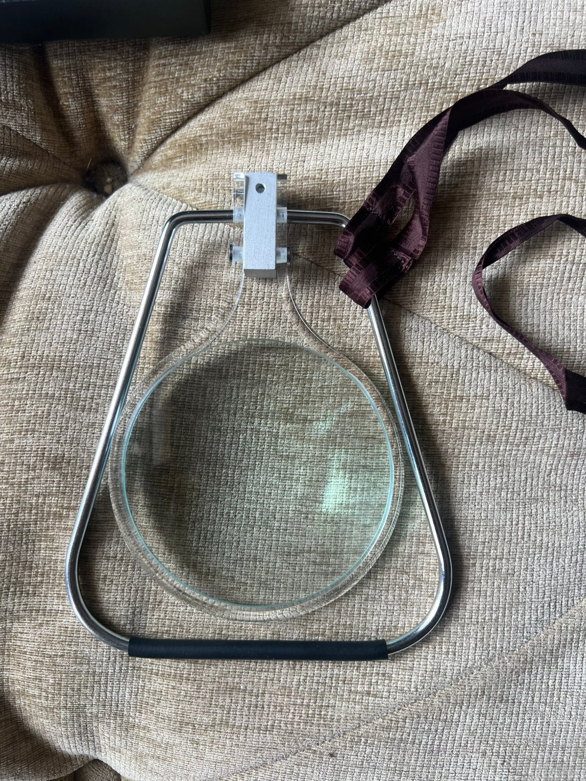 Vintage Vergrootglas voor Borduren of Lezen., Ophalen of Verzenden, Zo goed als nieuw, Vergrootglas of Loep