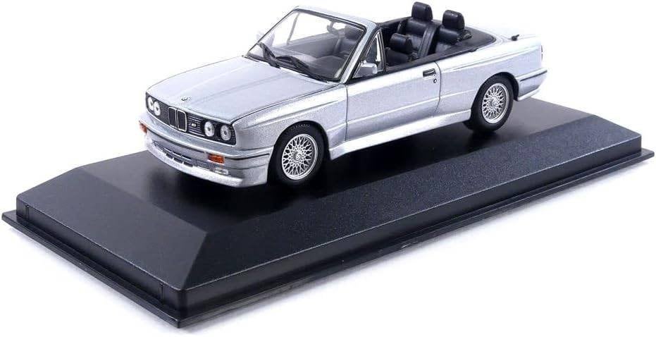 Maxichamps 1:43 BMW M3 Cabriolet (E30) 1988 Zilver, Auto, =, =, Ophalen of Verzenden