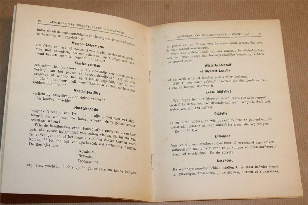Wenken voor Zieken en Gezonden — Apotheek Groningen 1982, Ophalen of Verzenden, Gelezen