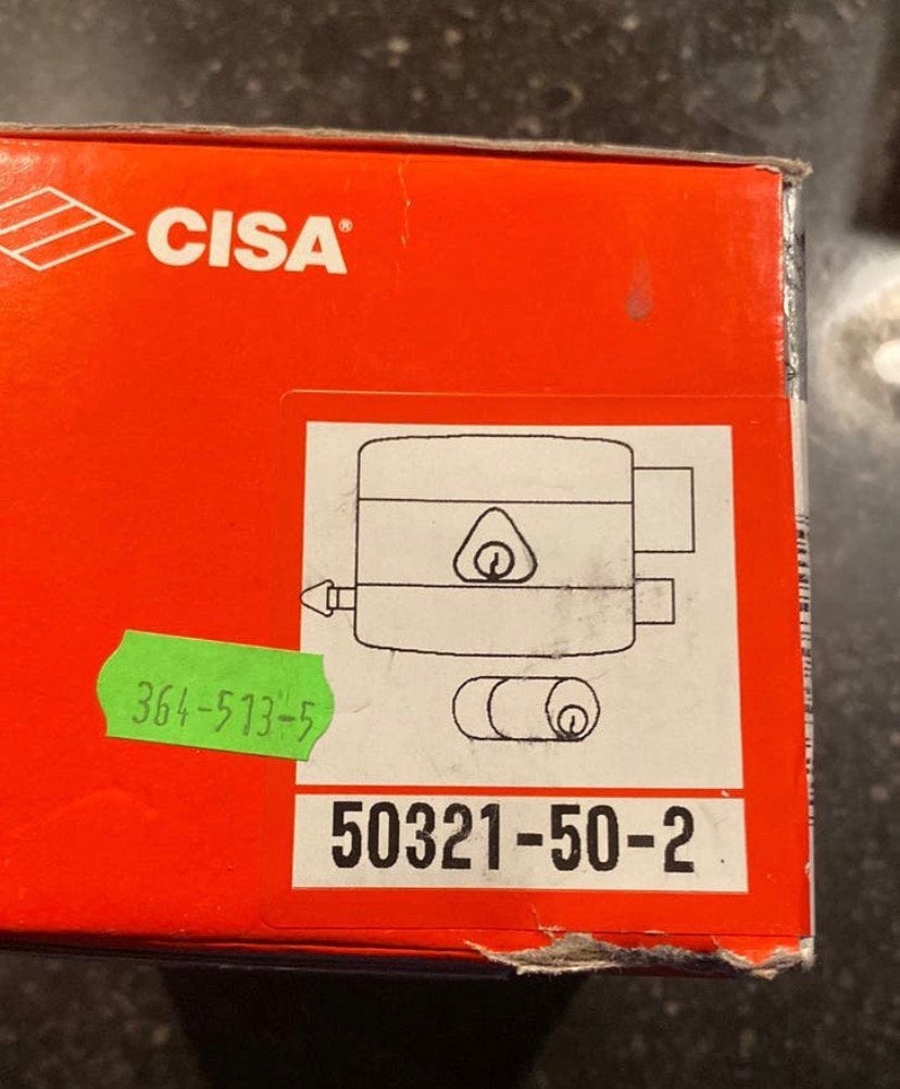 Ciska opleg slot, Verzenden, Zo goed als nieuw, Slot