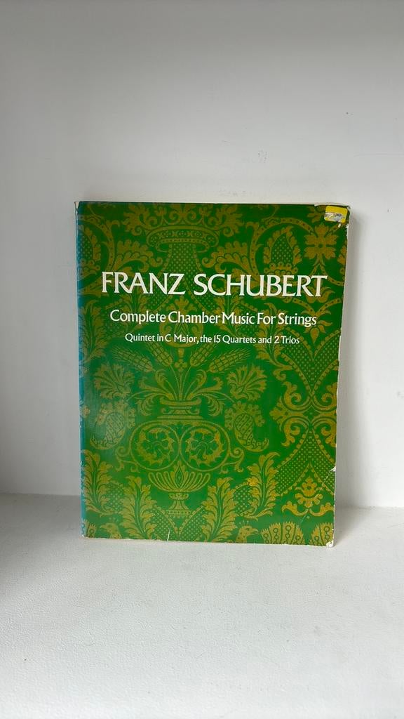 Franz Schubert Complete Chamber Music for Strings boek, Ophalen of Verzenden, Zo goed als nieuw, Artiest of Componist, Klassiek
