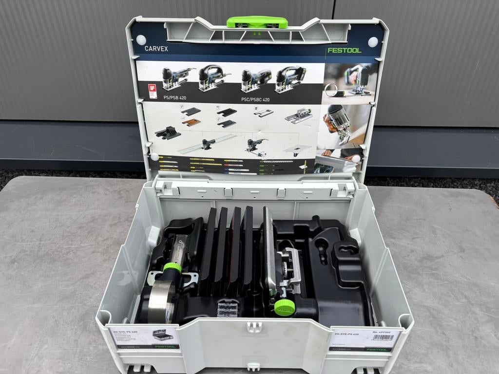 Festool ZH-SYS-PS 420 Accessoires Systainer Sys³, Festool Nederland B.V., Coenecoop 2 G 2741 PG Waddinxveen Nederland, Customerservice-nl@festool.com