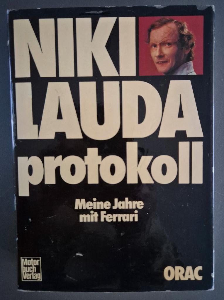 Niki Lauda - Protokoll: Mijn jaren met Ferrari, Ophalen of Verzenden, Zo goed als nieuw, Ferrari, Niki Lauda