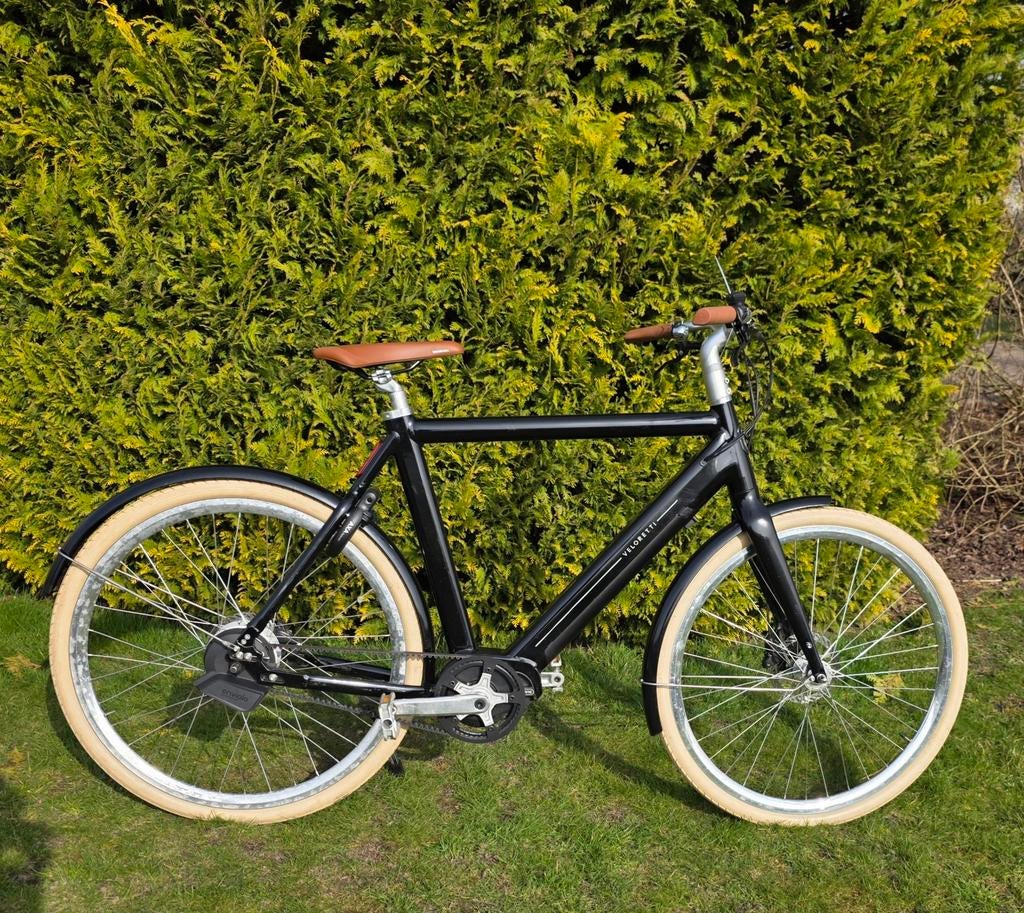 Veloretti Ice Jet Black, Fietsen en Brommers, Elektrische fietsen, Zo goed als nieuw, Veloretti, 59 cm of meer, Ophalen