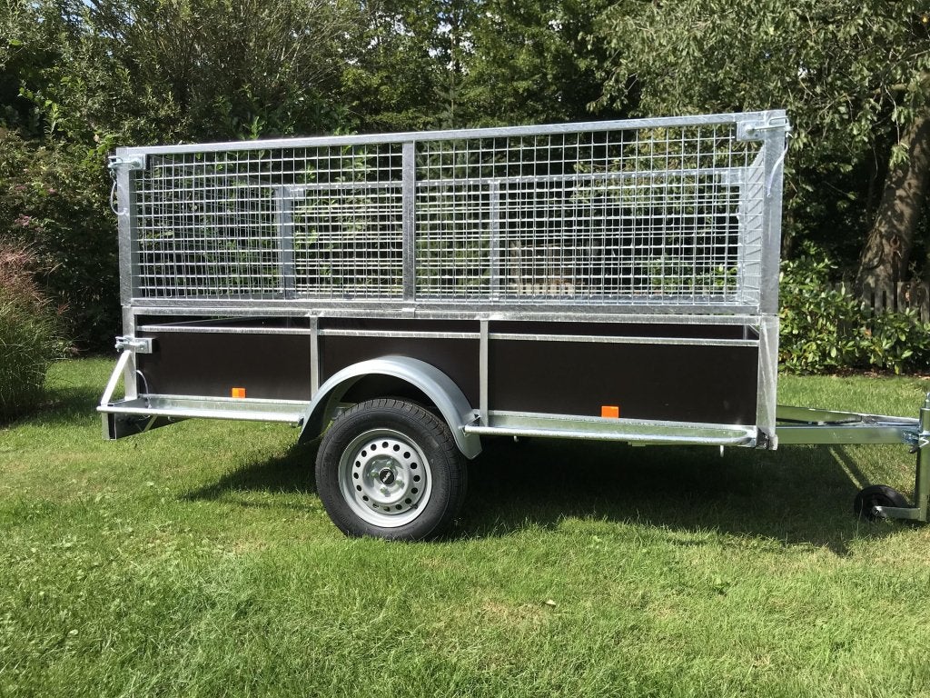 NIEUW Degelijke Bakwagen met loofrekken TOPKWALTEIT, Auto diversen, Aanhangers en Bagagewagens, Niet ingevuld, Nieuw, Niet ingevuld