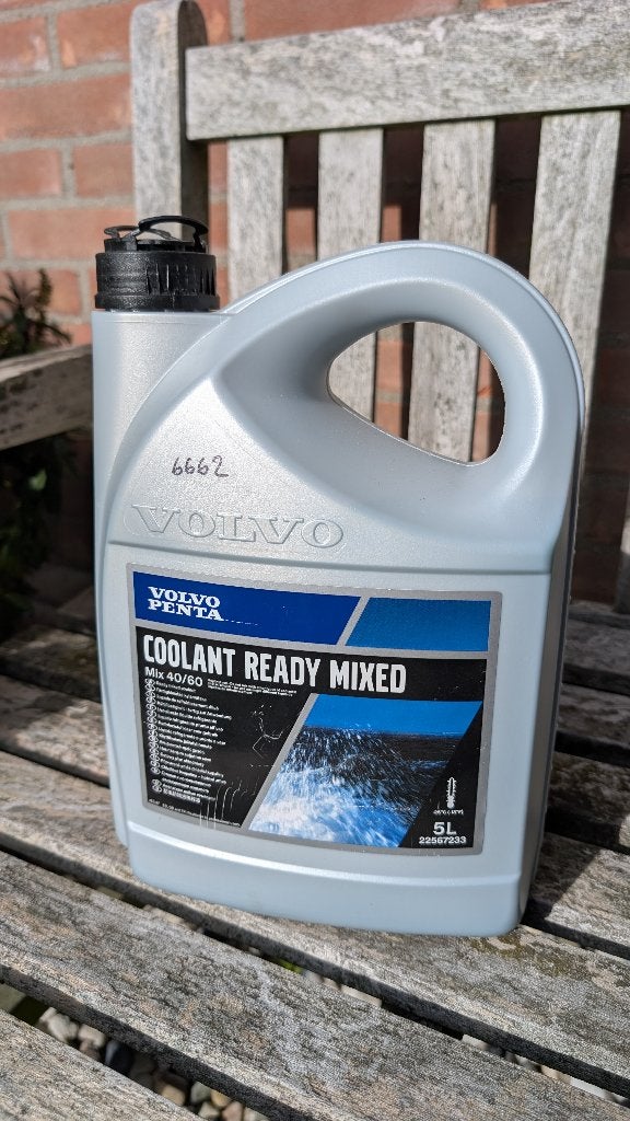 Volvo Penta Coolant Ready Mixed 5L nieuw ongeopend, Ophalen of Verzenden, Nieuw, Motor en Techniek, Zeilboot of Motorboot