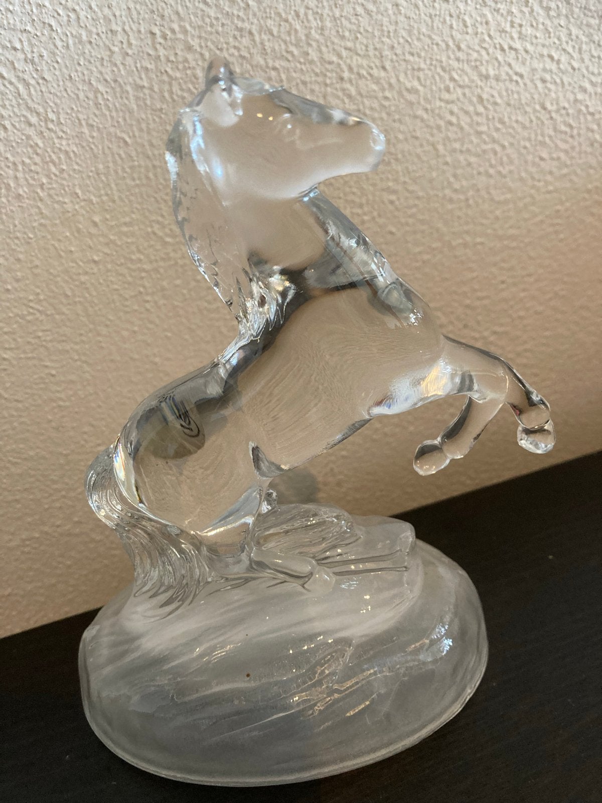 Cristal d’Arques Steigerend Paard 24% Loodkristal 16,5cm, Ophalen of Verzenden