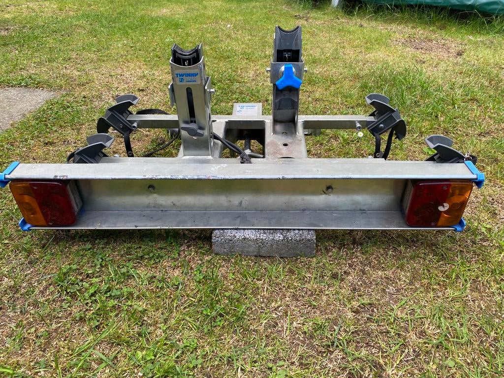 Fietsendrager Twinny Load, Auto diversen, Fietsendragers, Ophalen, 2 fietsen, Gebruikt, Trekhaakdrager
