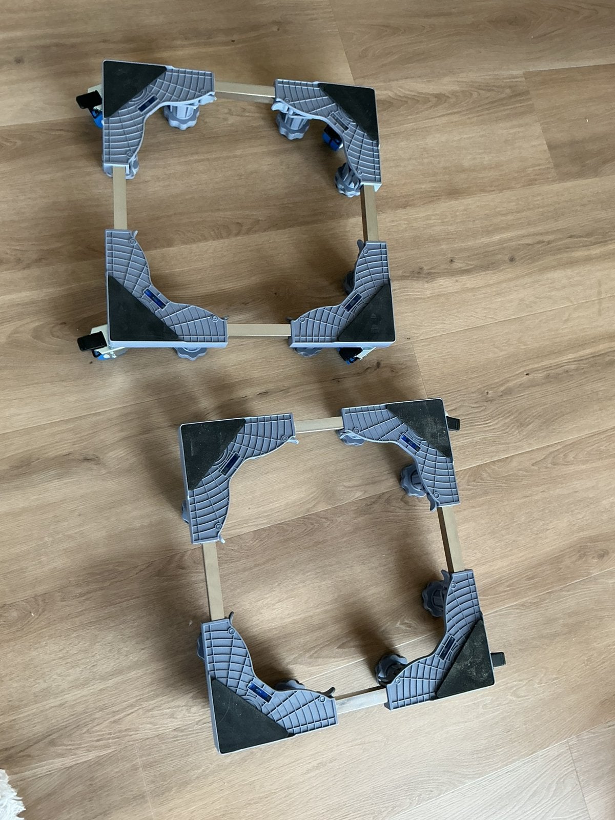 2 x Wasmachine verhoger/verplaatser, Ophalen, Zo goed als nieuw