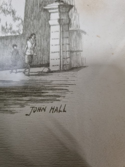 -	Tekening the manor huose, Huis en Inrichting, Ophalen of Verzenden, 'T Olde Gre-j, Info@toldegrej.nl, Endepoelstraat 20f Didam