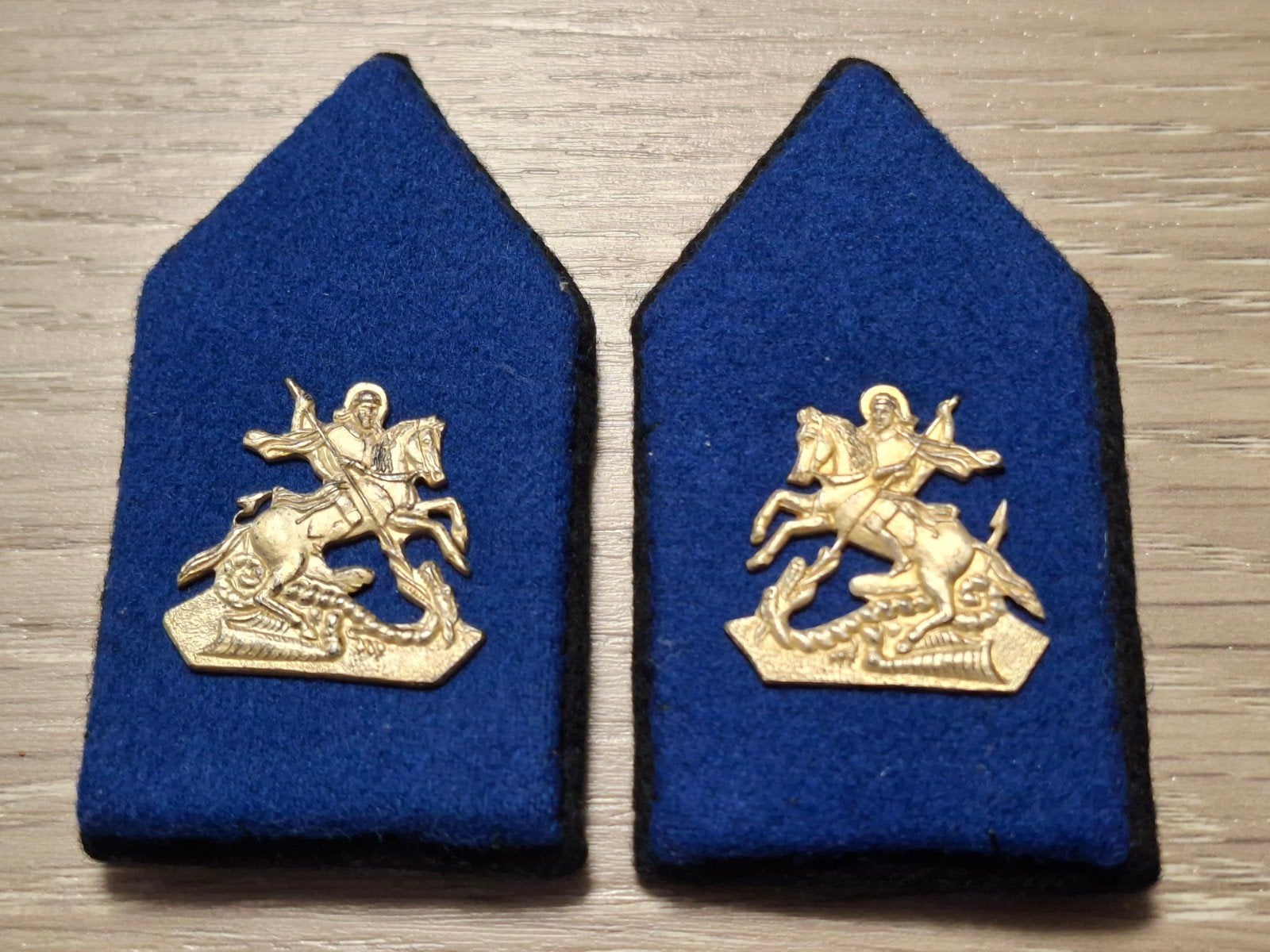Kraagspiegels Verzilverd Huzaren van Boreel, Verzenden, Landmacht, Nederland, Embleem of Badge